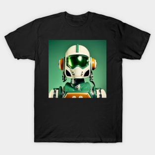 Sci-Fi Robot Portrait T-Shirt